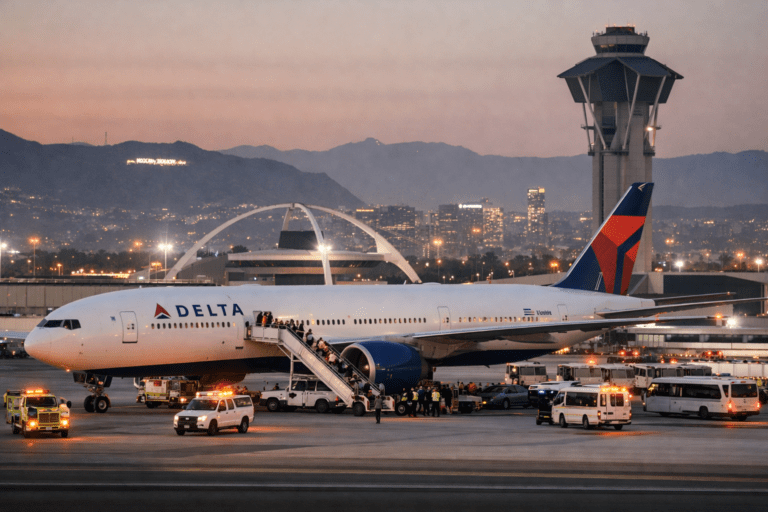 Delta Flight DL275 Diverted to LAX