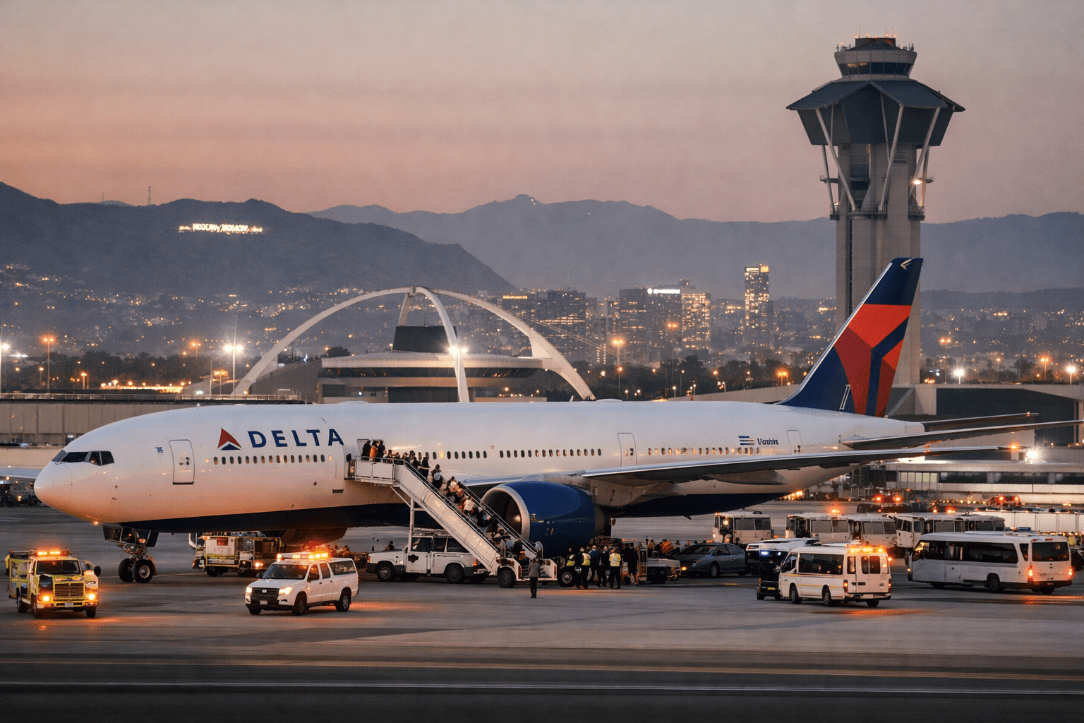 Delta Flight DL275 Diverted to LAX