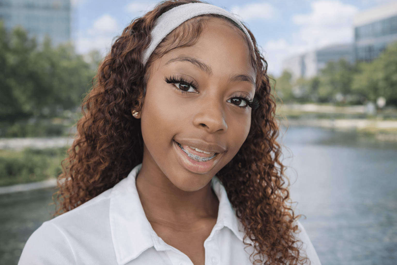 Lei Lei - TikTok positivity star portrait