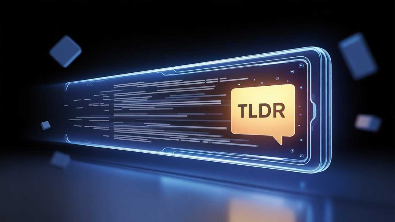 TLDR Meaning