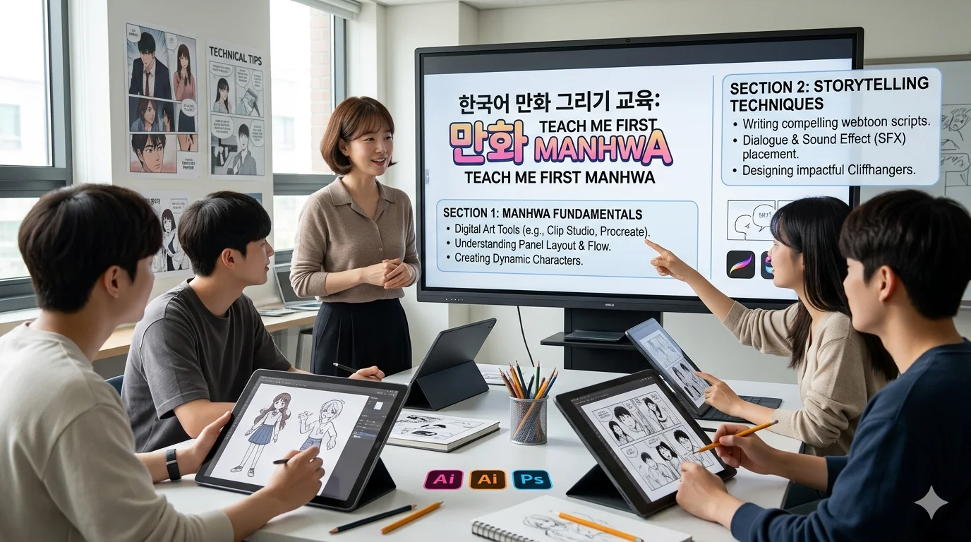 teach me first manhwa