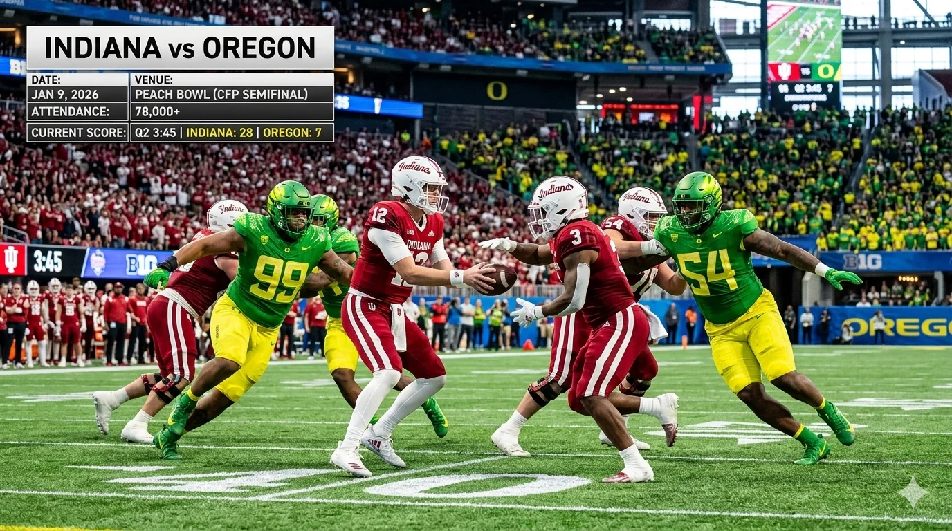 indiana vs oregon