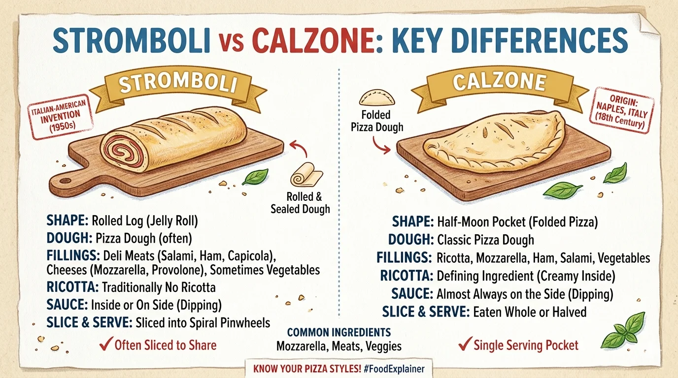 Stromboli vs Calzone