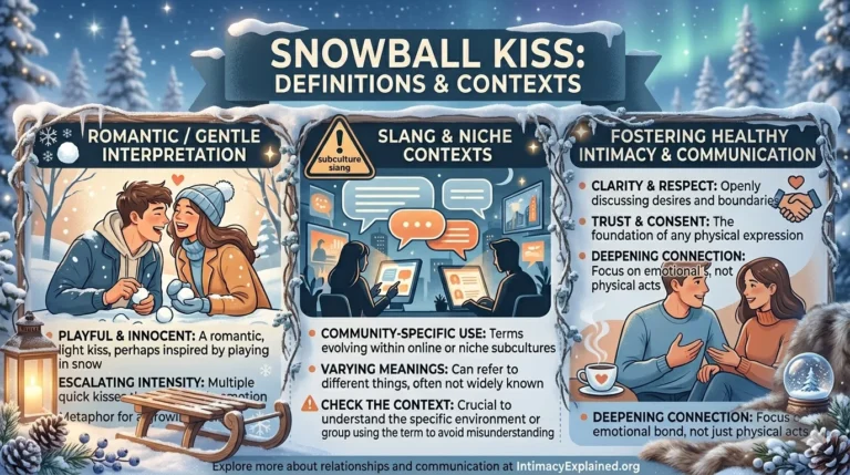 snowball kiss meaning