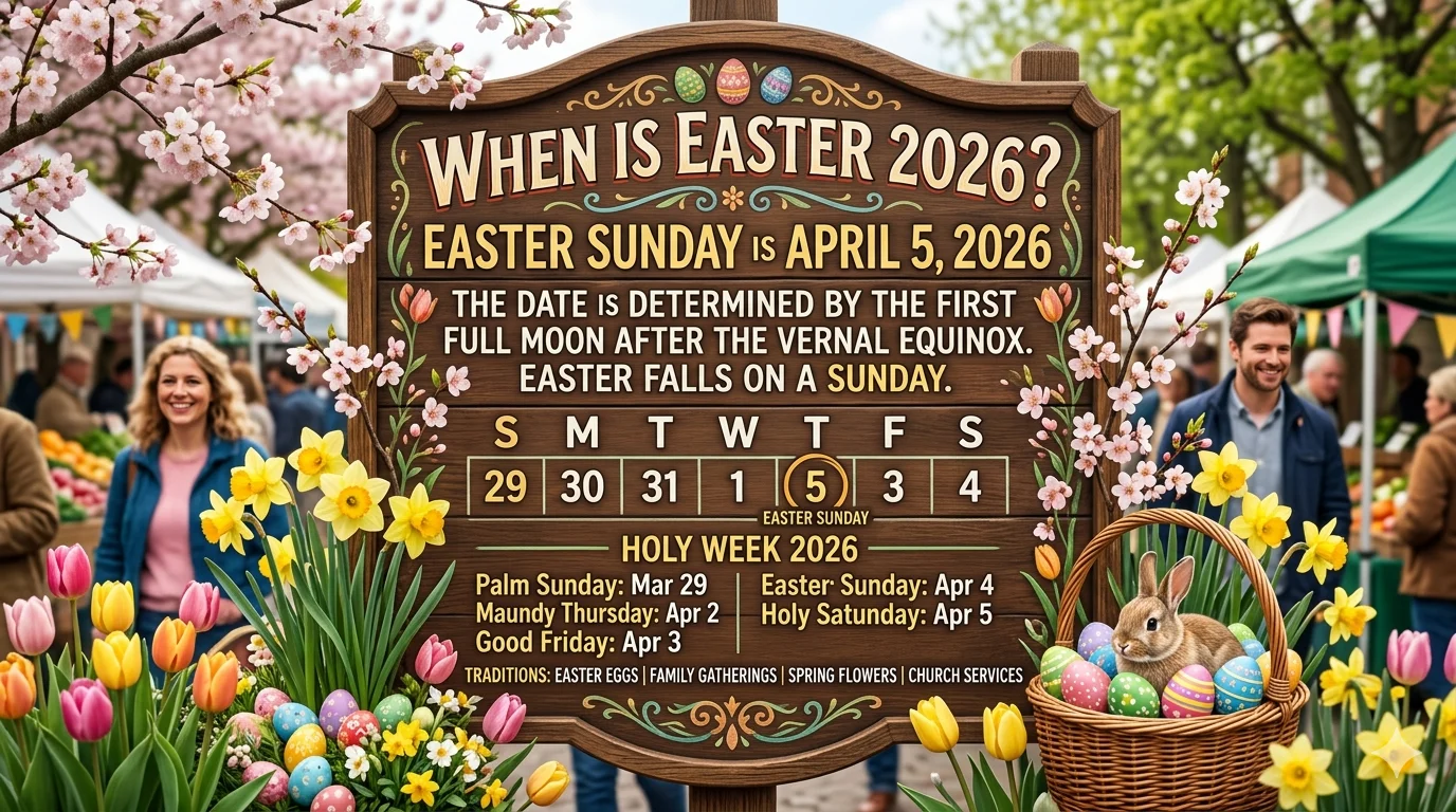 When is Easter 2026