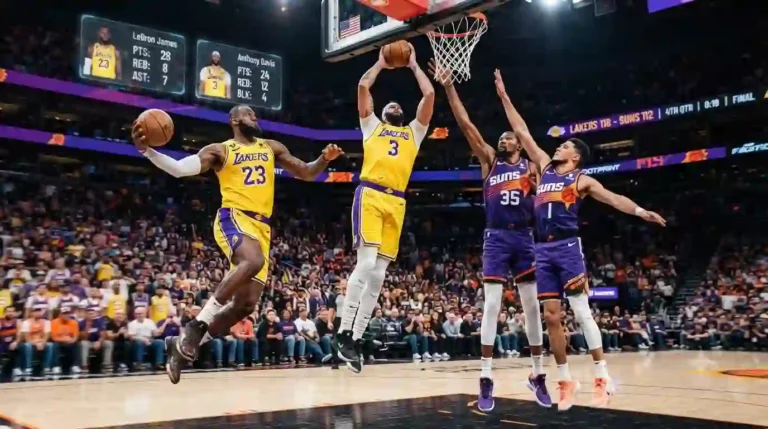 lakers vs phoenix suns match player stats