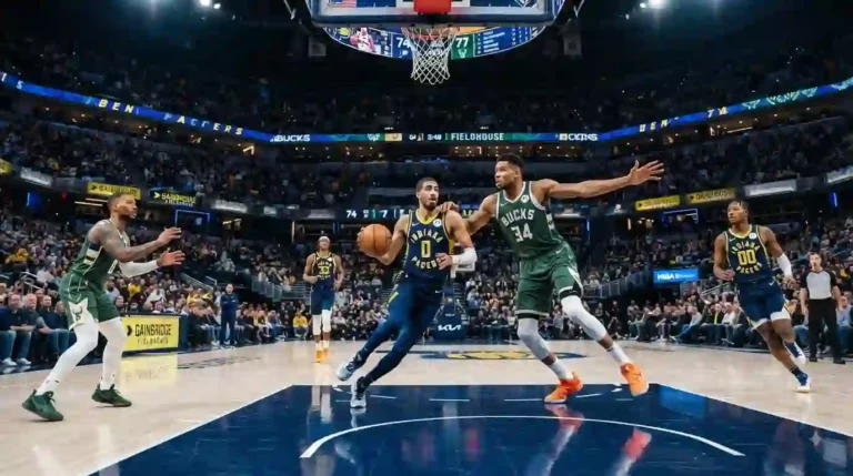 pacers vs milwaukee bucks match player stats